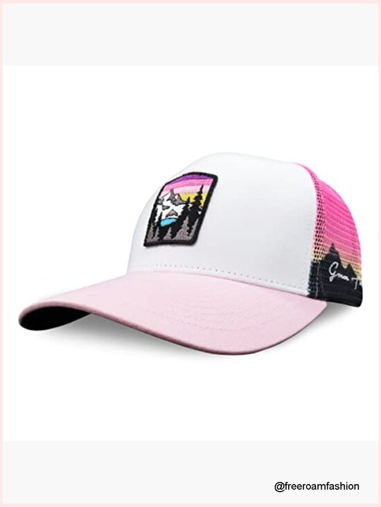 Trucker Snapback Baseball Cap Adjustable Mesh Summer Hat